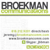 BROEKMAN communications